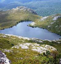 We camp alongside Paddy’s Lake on our Coast to Cradle tour |  <i>Frank Rosser</i>
